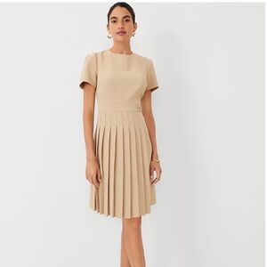 NWT Fit and Flare Crepe Dress